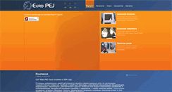 Desktop Screenshot of euro-pej.lv